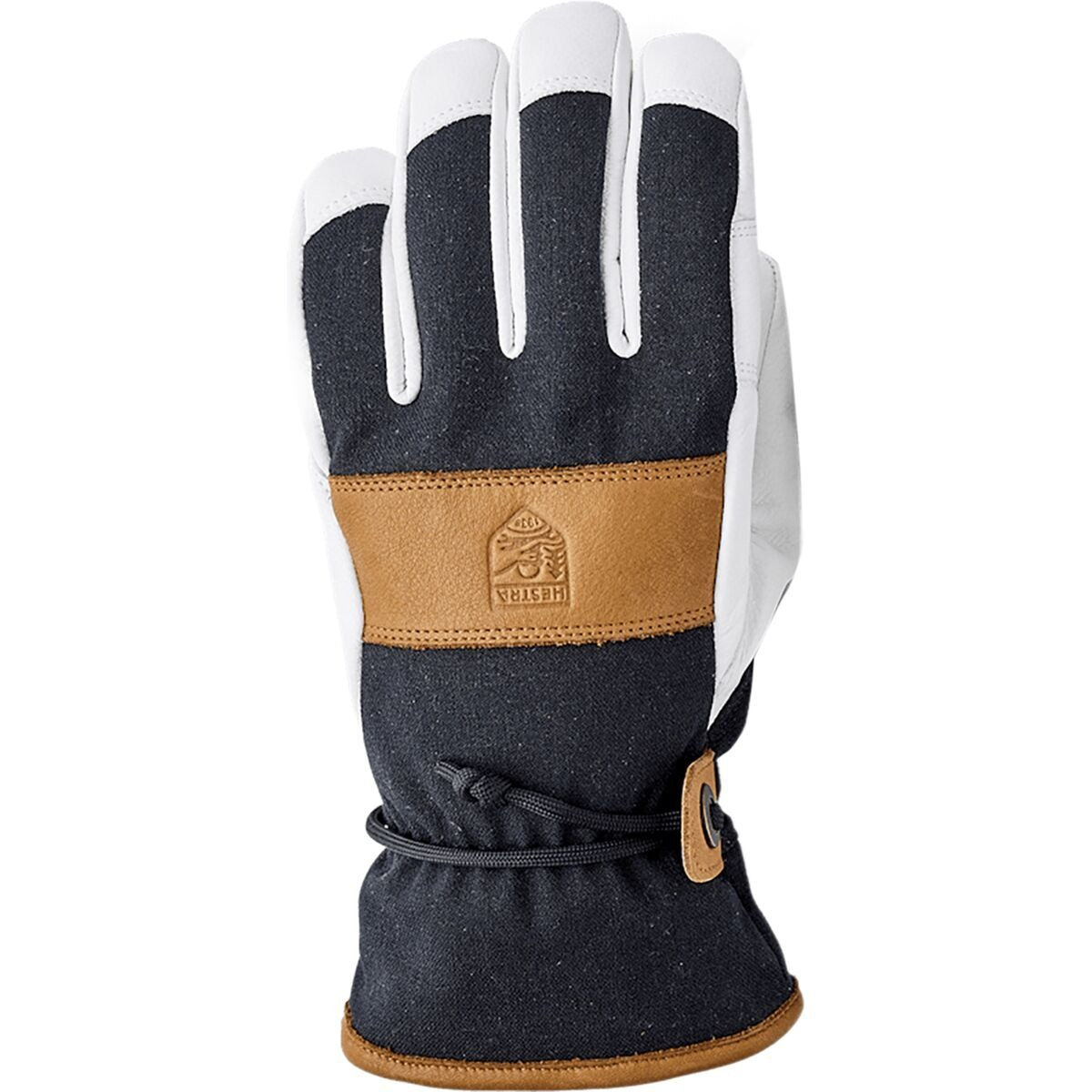 Hestra Voss CZone 5 Finger Glove | Black/Cork