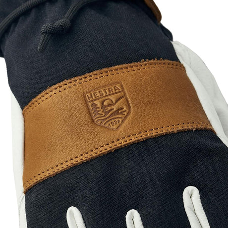 Hestra Voss CZone 5 Finger Glove | Black/Cork