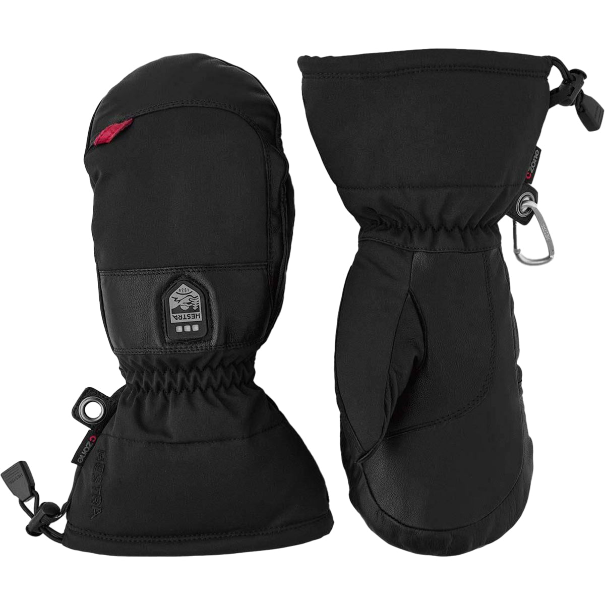 Hestra Power Heater Gauntlet Mitten  | Black