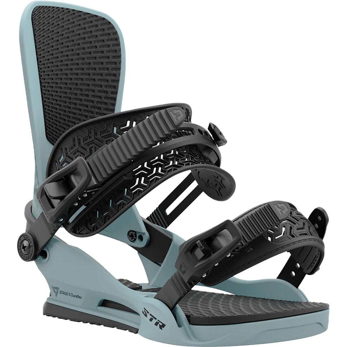 Union STR Snowboard Binding  | White