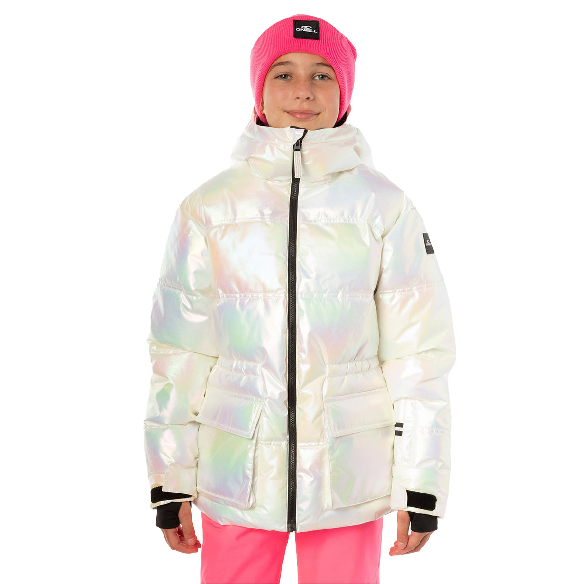 O'Neill FWC Cruz Puffer Jacket - Girls' | Pearl