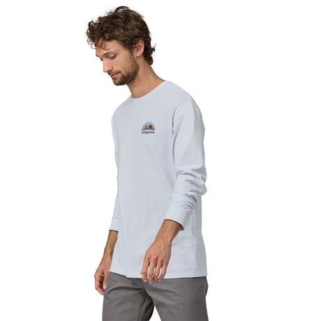 Patagonia Long-Sleeve Skyline Stencil Shirt - Men's | White