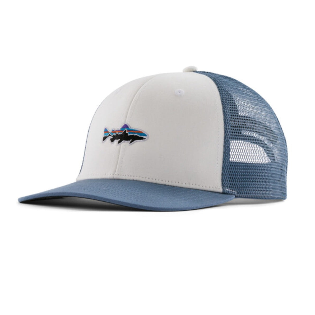 Patagonia Stand Up Trout Trucker Hat | White