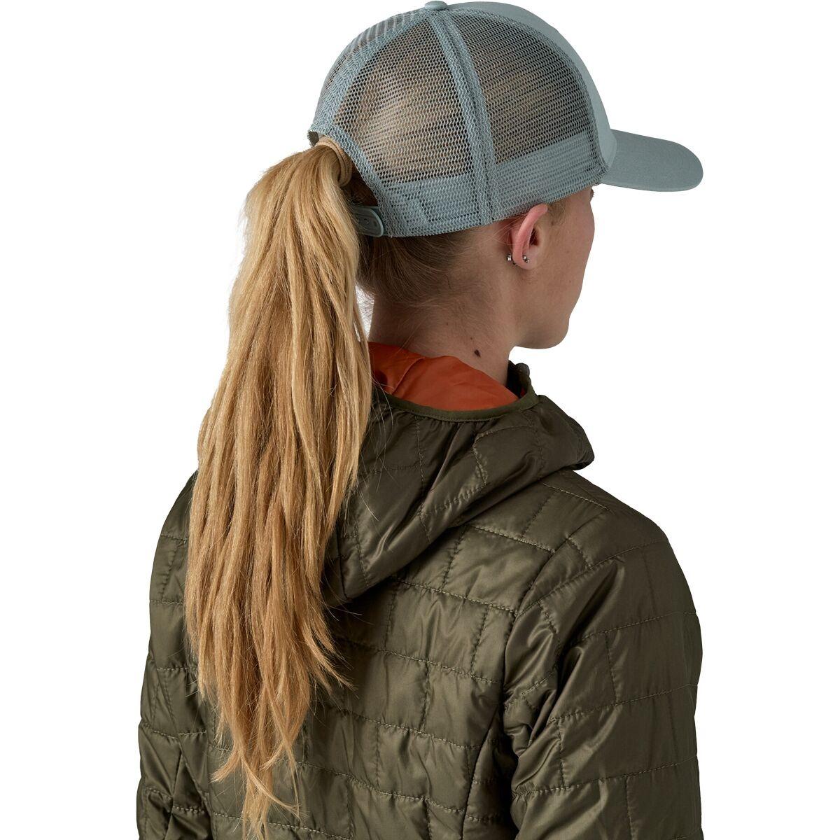 Patagonia Take a Stand Trucker Hat  | Bayou Badge: Thermal Blue
