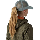 Patagonia Take a Stand Trucker Hat  | Bayou Badge: Thermal Blue