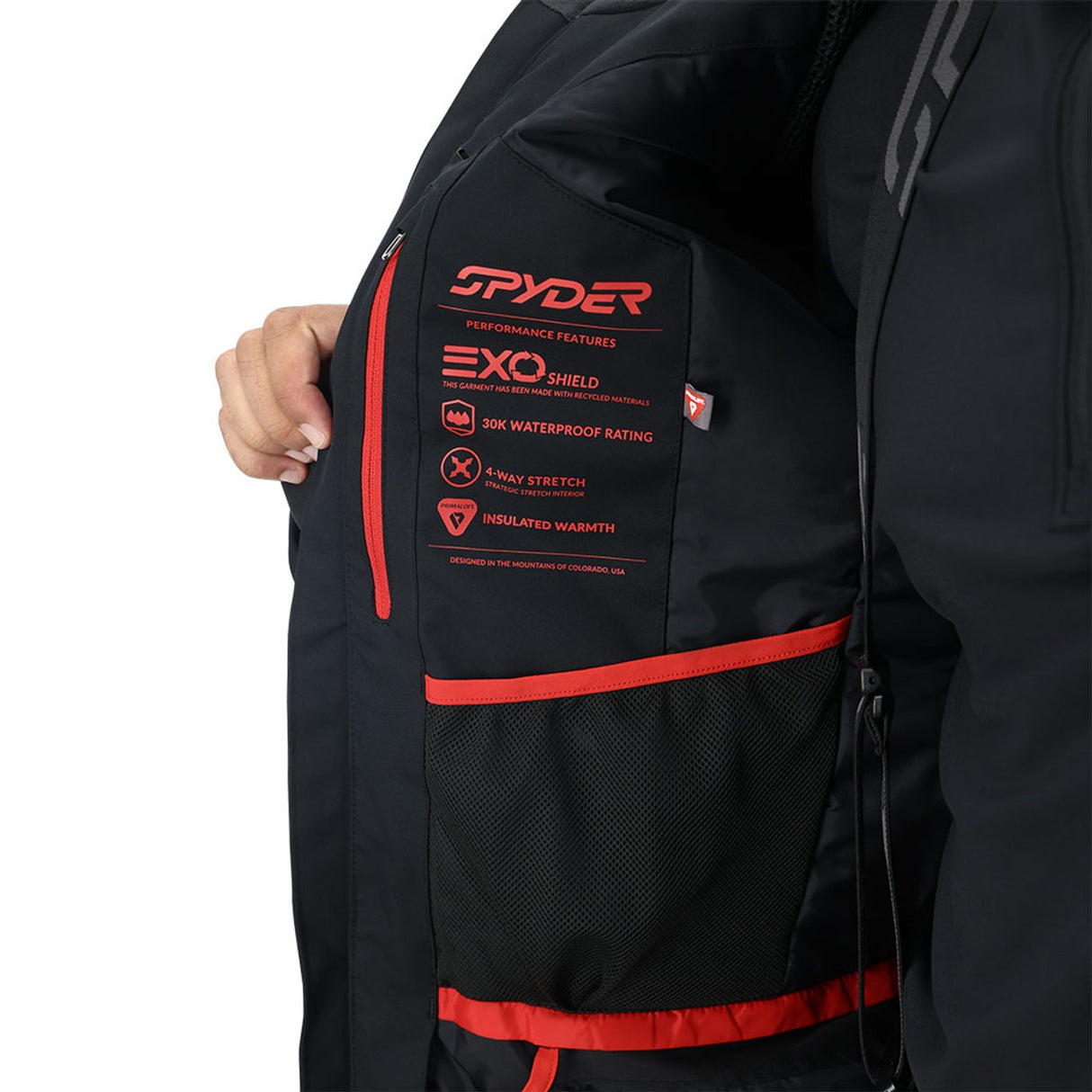 Spyder Leader Jacket - Men's | Black2