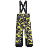 Spyder Propulsion Pant - Boys'  | Camoflage Acid Yellow