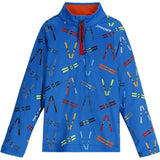 Spyder International 1/2-Zip Top - Toddlers' | Cobalt Fries