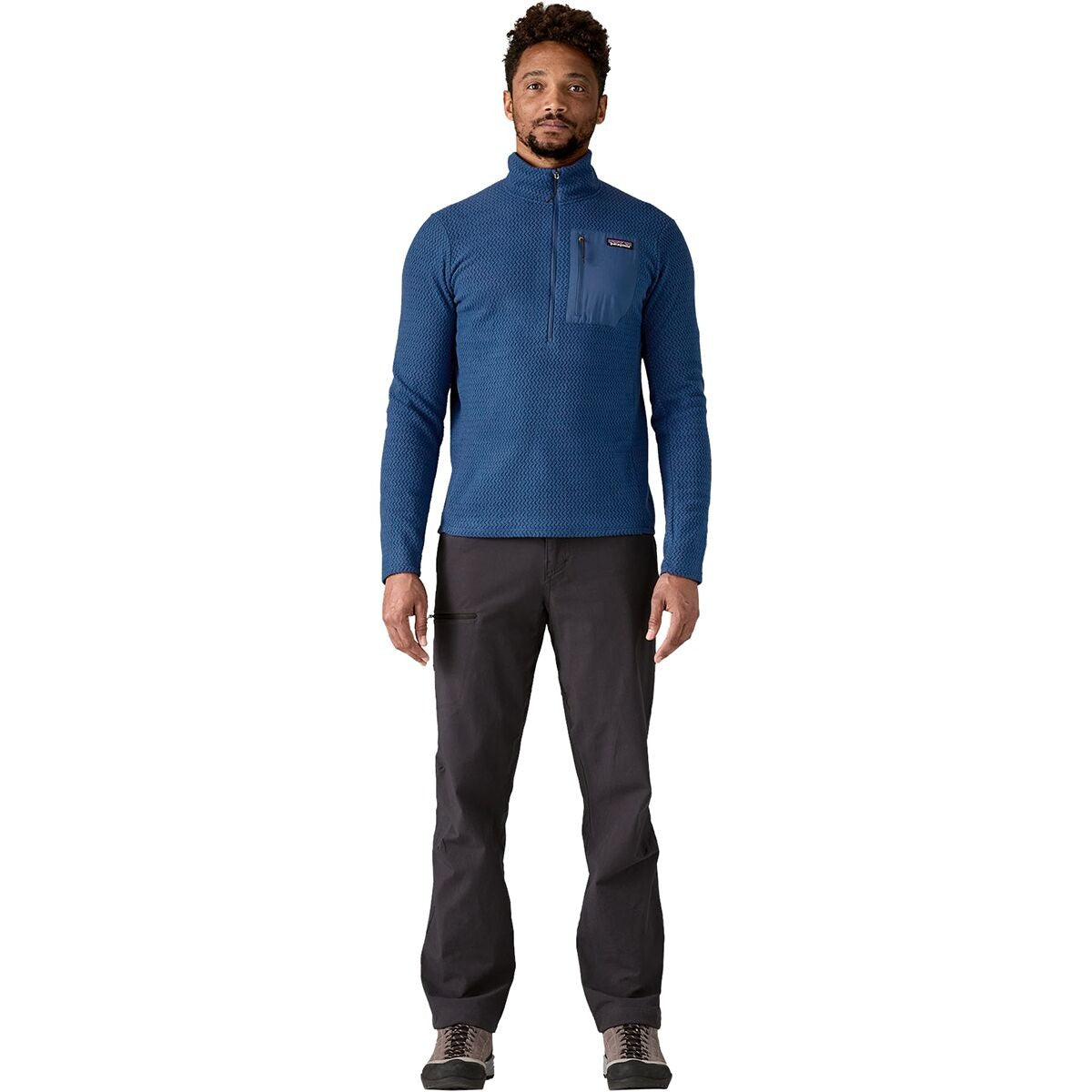 Patagonia R1 Air Zip-Neck Top - Men's | Clement Blue