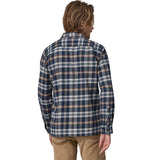 Patagonia Long-Sleeve Organic Cotton Midweight Fjord Flannel Shirt - Men's  | Fields: New Navy