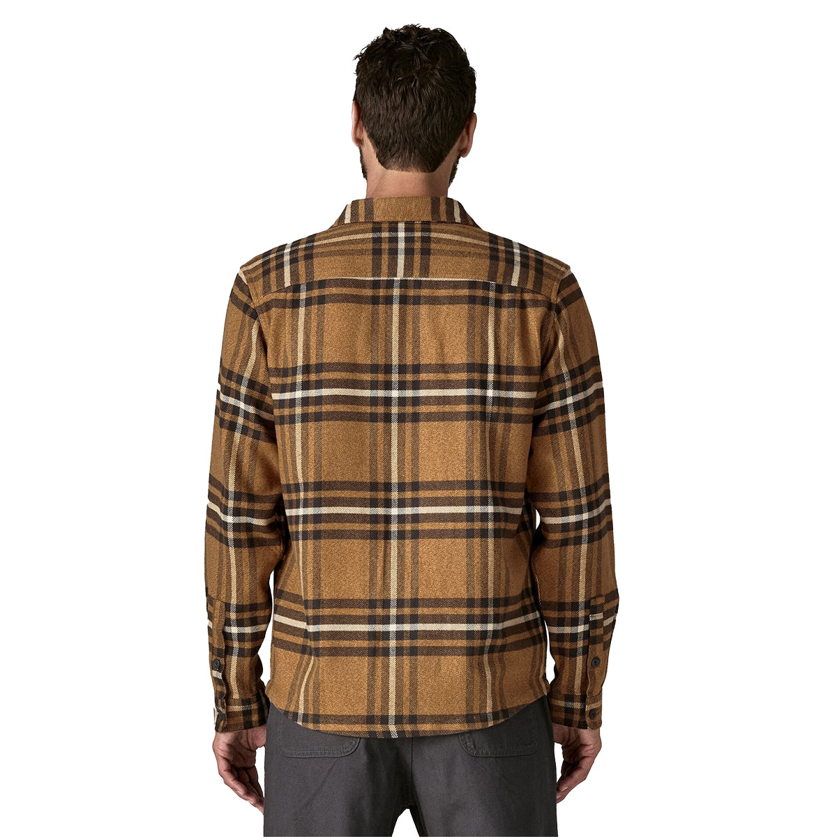Patagonia Organic Cotton MW Long-Sleeve Fjord Flannel Shirt - Men's  |  Catch: Deer Brown