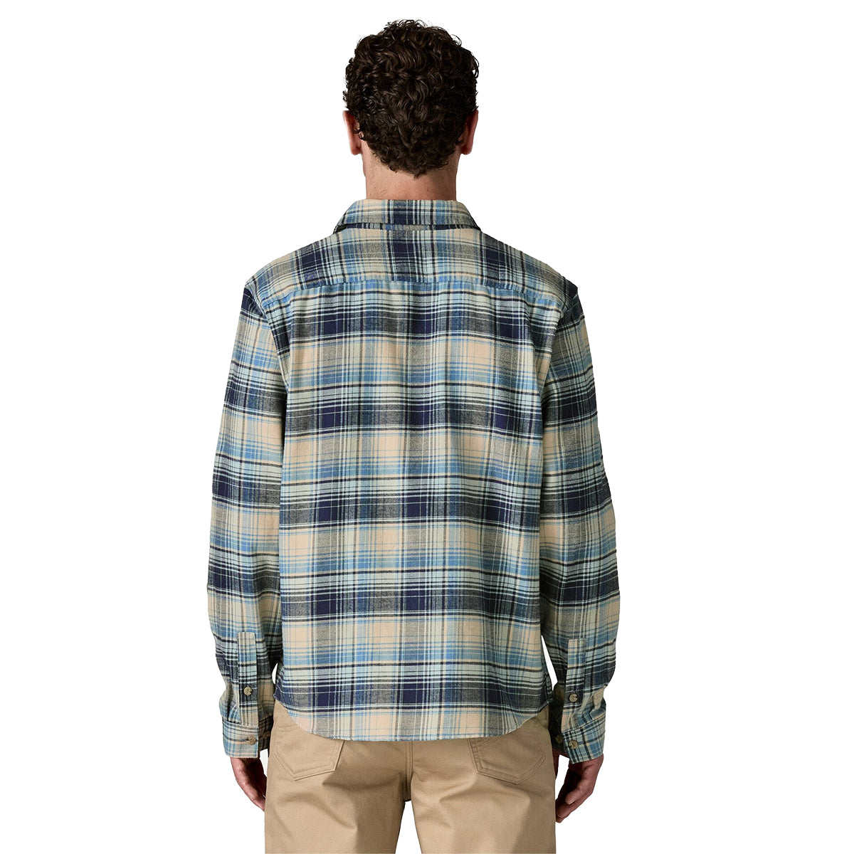 Patagonia Long-Sleeve Cotton in Conversion Fjord Flannel Shirt - Men's  | Foggy: Virtually Blue