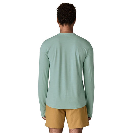 Patagonia Cap Cool Long-Sleeve Sun Shirt - Men's | Thermal Blue - Thin Ice X-Dye