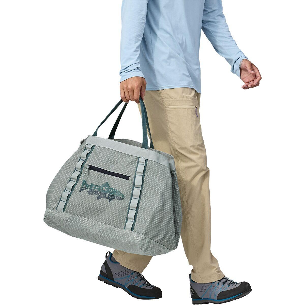 Patagonia Black Hole Gear Tote  | Wild Waterline: Sleet Green