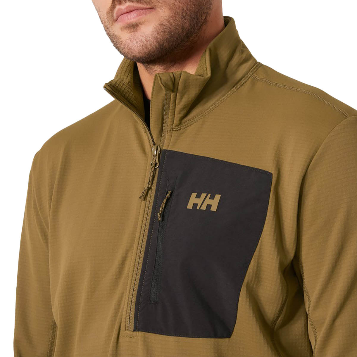 Helly Hansen Versalite 1/2-Zip Fleece Jacket - Men's | Sepia