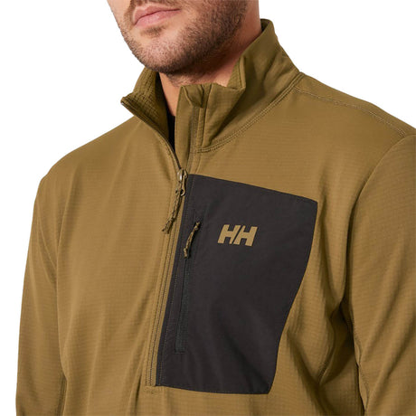 Helly Hansen Versalite 1/2-Zip Fleece Jacket - Men's | Sepia