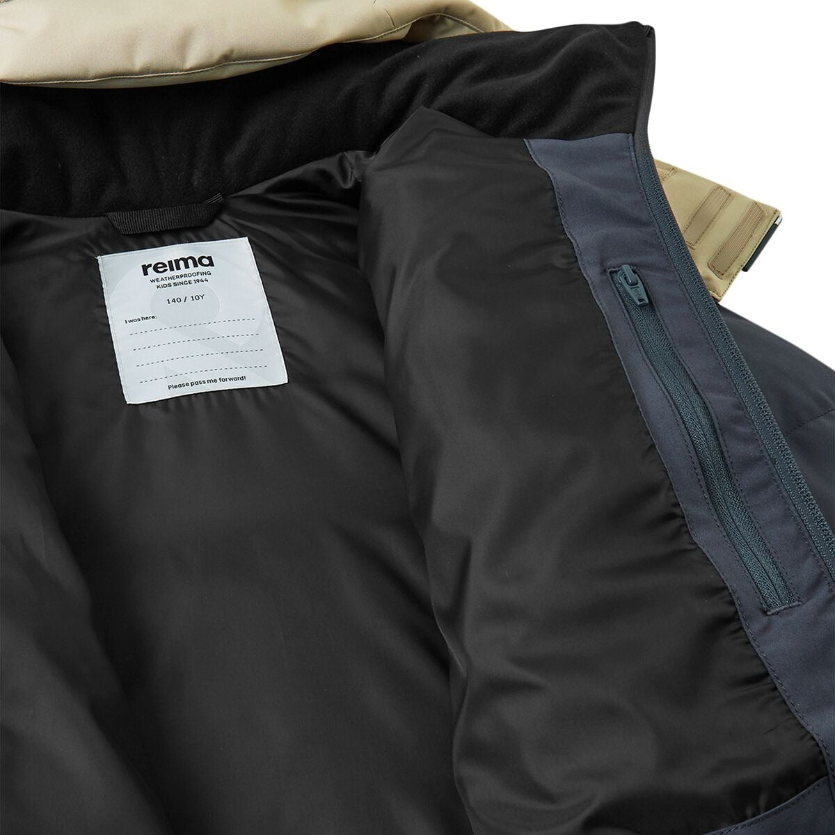 Reima Kuosku Jacket - Kids' | Soft Black