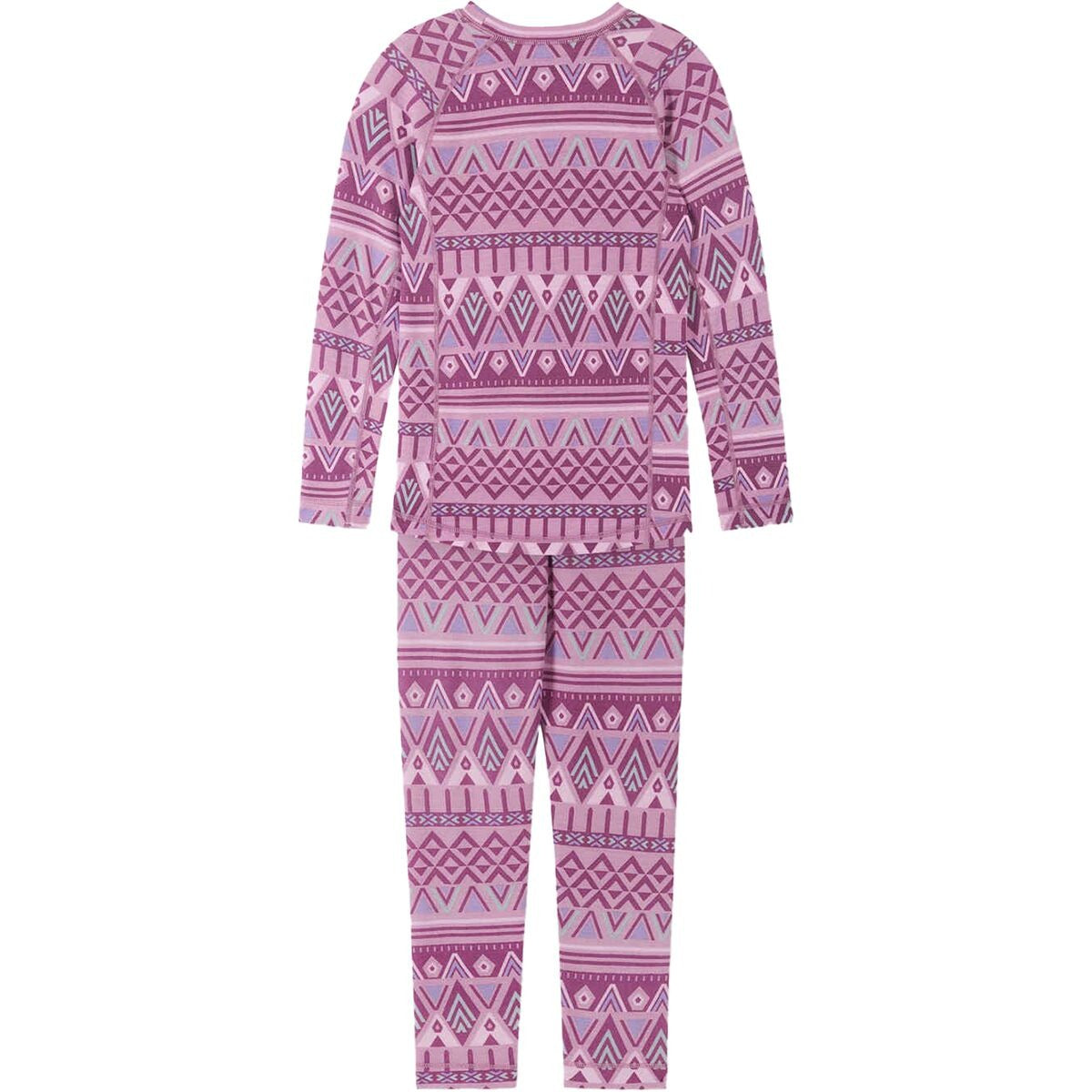 Reima Taitoa Baselayer Set - Kids' | Grey Pink