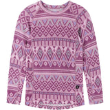 Reima Taitoa Baselayer Set - Kids' | Grey Pink