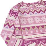 Reima Taitoa Baselayer Set - Kids' | Grey Pink2