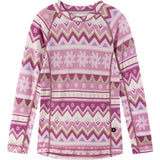 Reima Taitoa Baselayer Set - Kids' | Grey Pink2