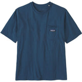 Patagonia Regenerative Organic Certified Cotton Lightweight Pocket T-Shirt - Men's  | Thermal Blue
