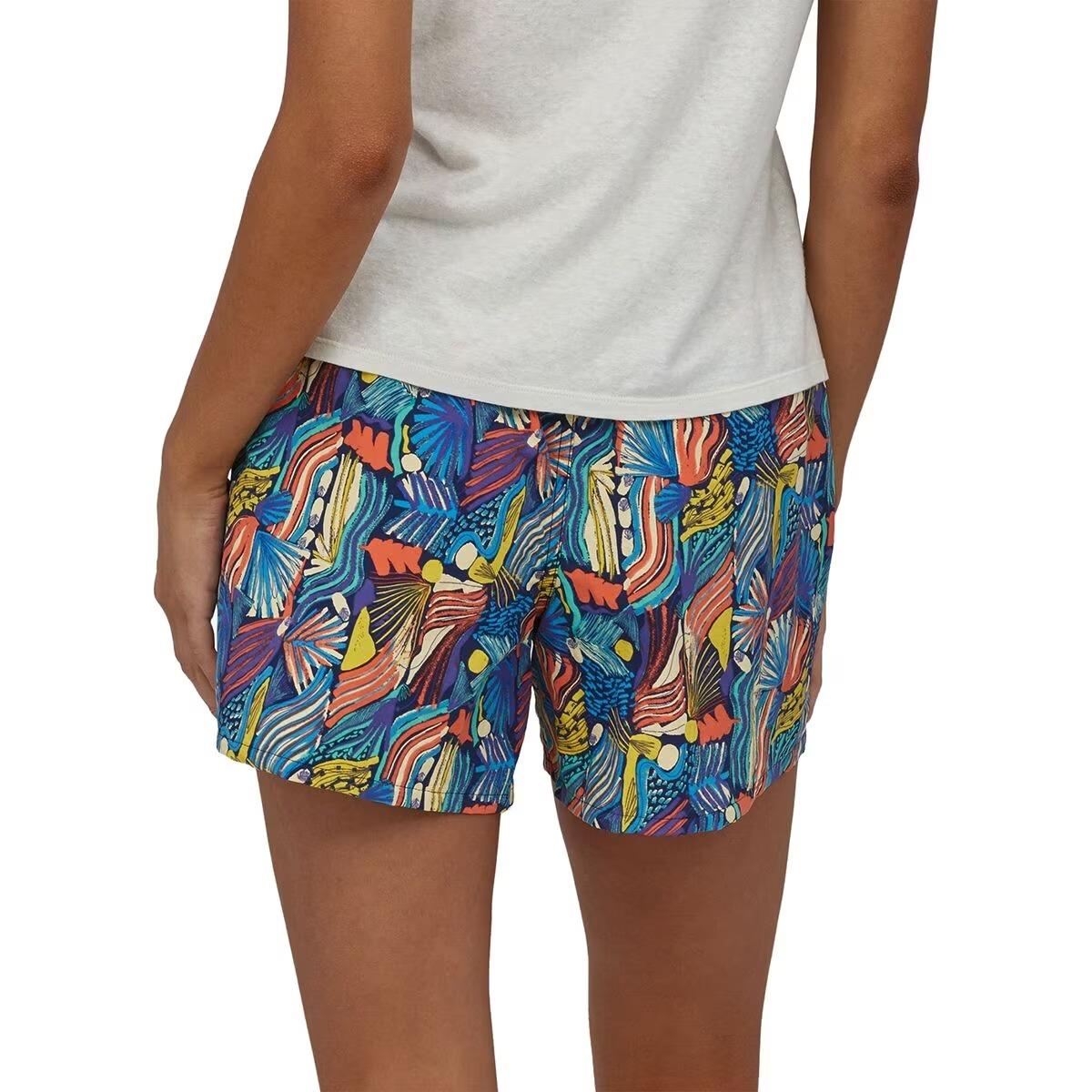 Patagonia Baggies 5in Short - Women's  | Wild Botanist: Tidal Teal