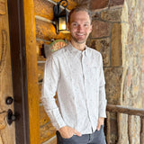 Jack and Sage Pow Day Flannel Shirt - Men's | Snow Grey