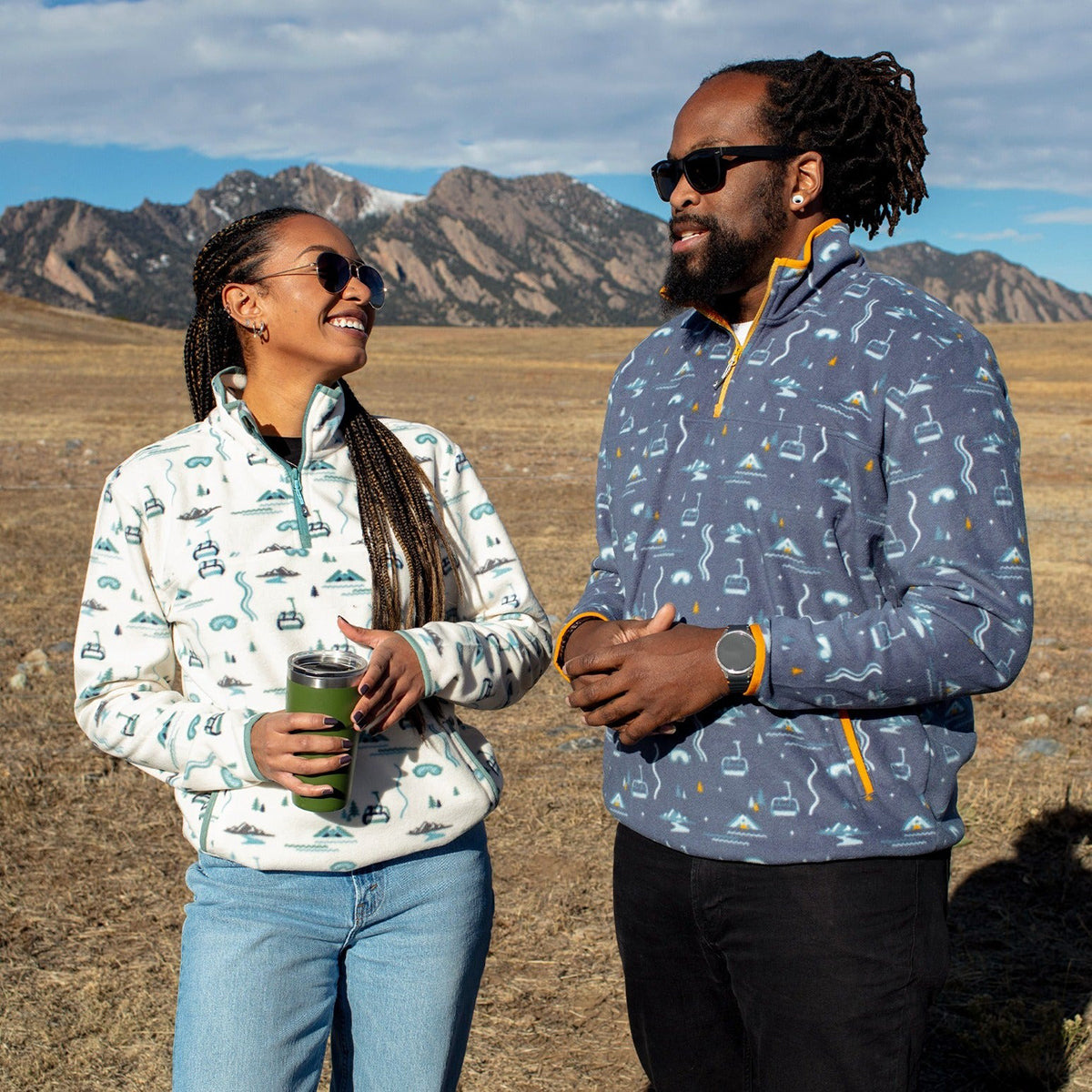 Jack and Sage Lifty 1/4-Zip Fleece - Women's | Ivory