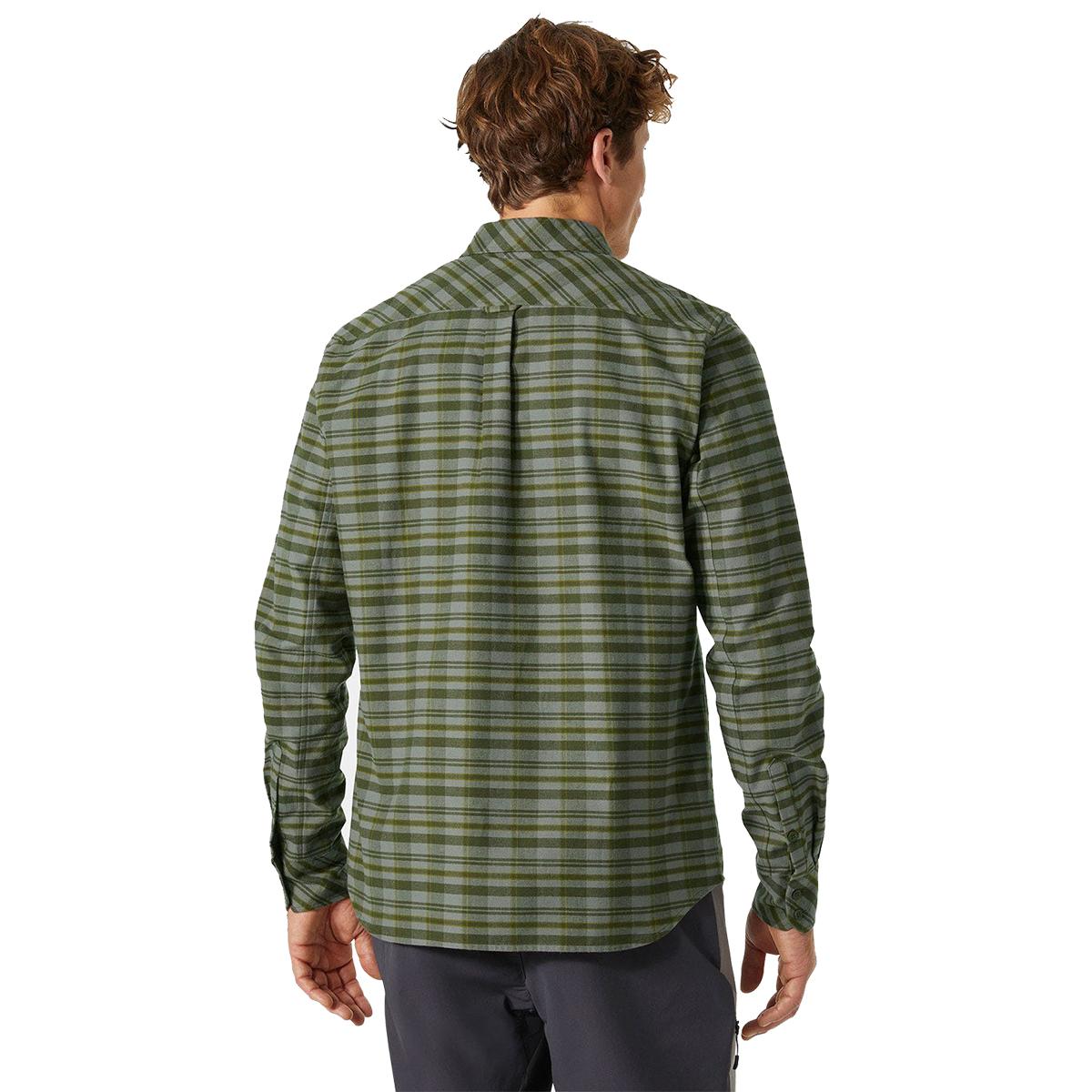 Helly Hansen Classic Check Flannel Shirt - Men's  | Utility Green