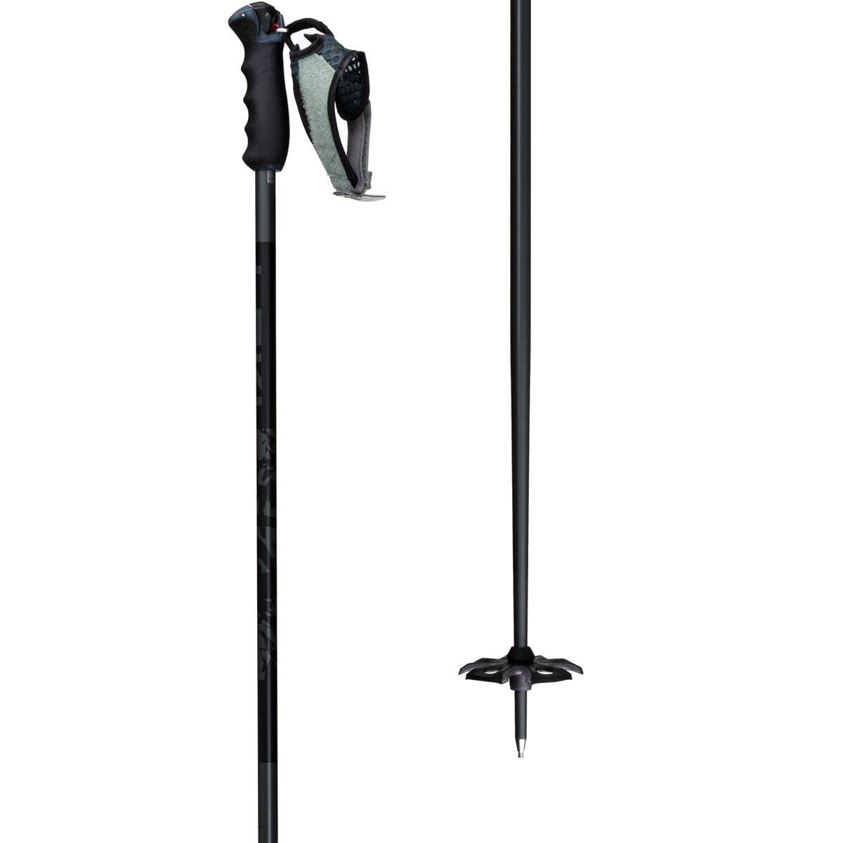 LEKI Detect S Ski Poles  | Black