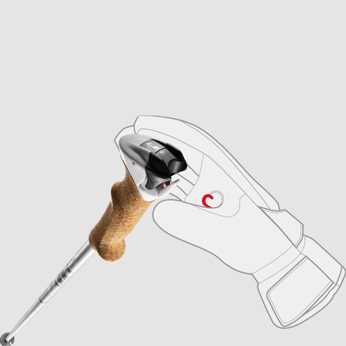 LEKI Stella S Ski Poles  | White