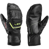 LEKI WCR Team 3D Mitten - Kids' | Black/Yellow