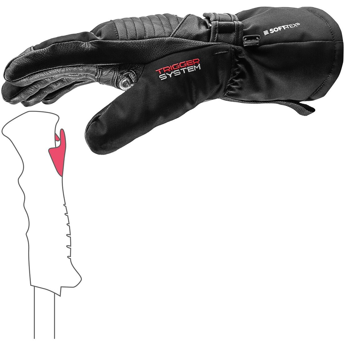 LEKI Xplore S Glove  | Black