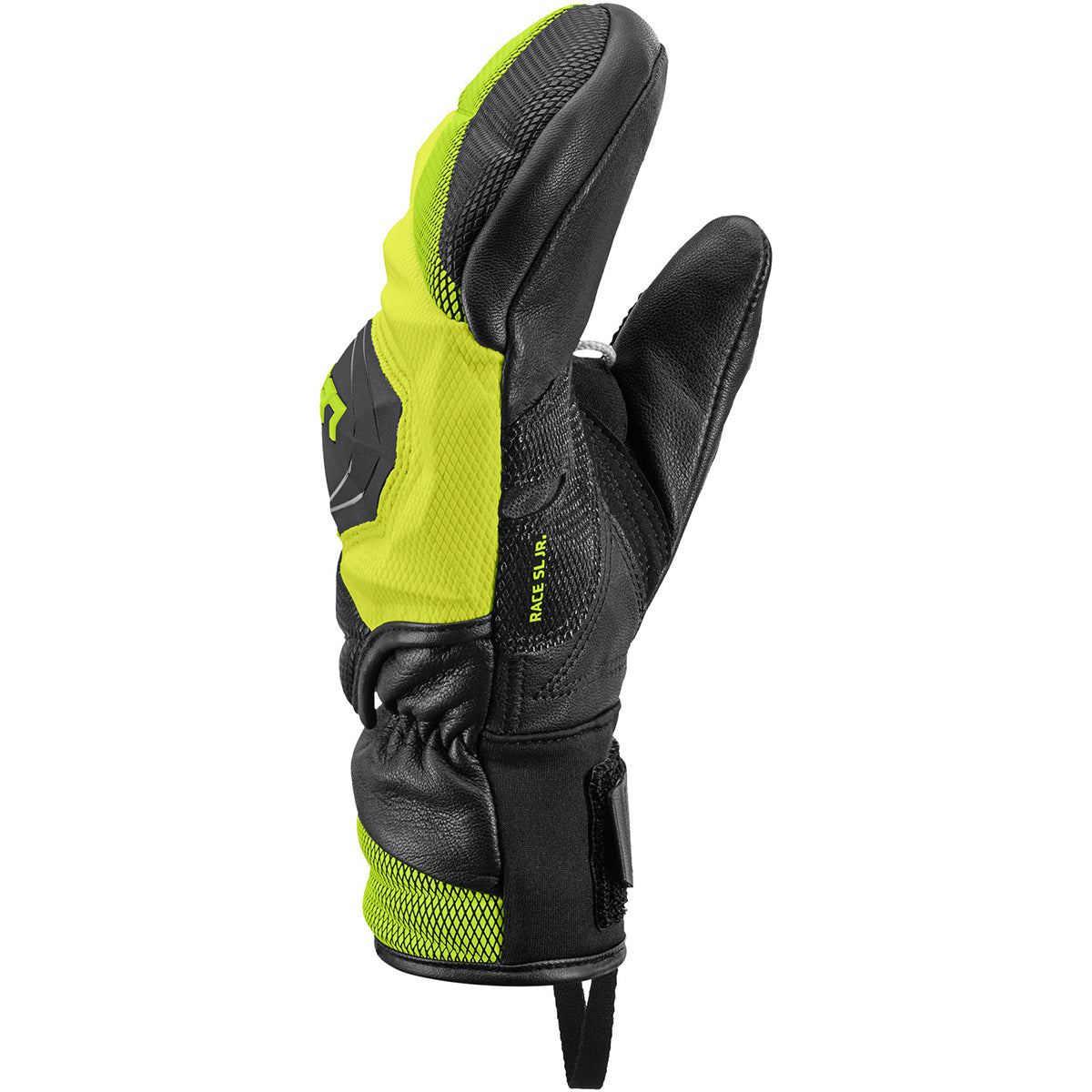 LEKI WCR Venom 3D Jr Mitten - Kids' | Black/Lemon