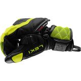 LEKI WCR Venom 3D Jr Mitten - Kids' | Black/Lemon