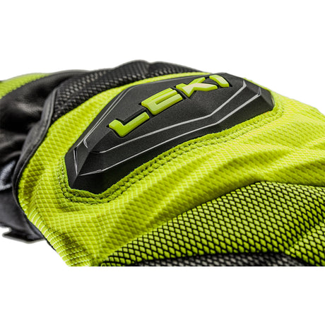 LEKI WCR Venom 3D Jr Mitten - Kids' | Black/Lemon