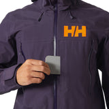 Helly Hansen Sogn Shell 2.0 Jacket - Men's  | Black Grape
