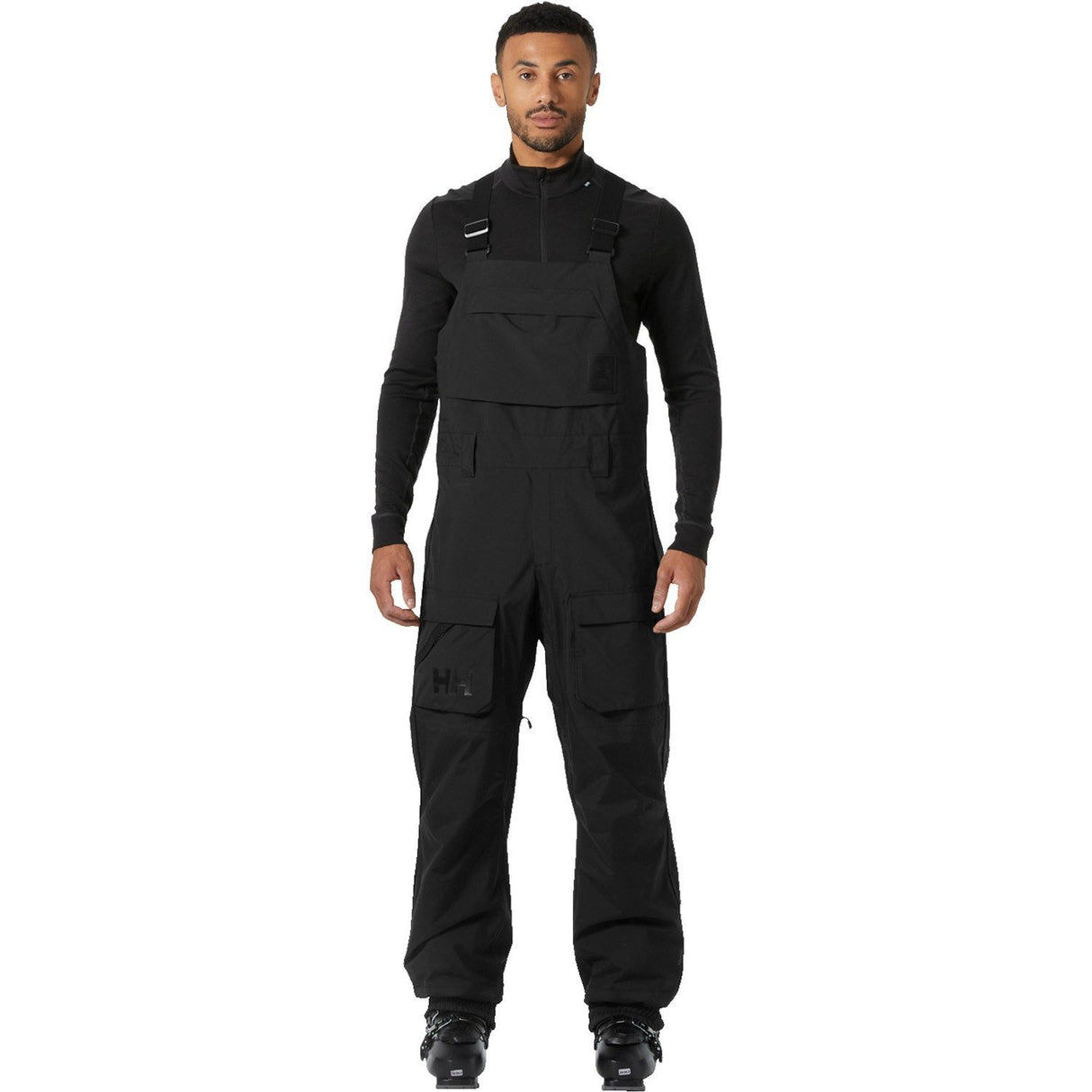 Helly Hansen ULLR D Bib Shell Pants - Men's | Black