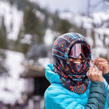 Turtle Fur Fleece Alien Overhood | Black