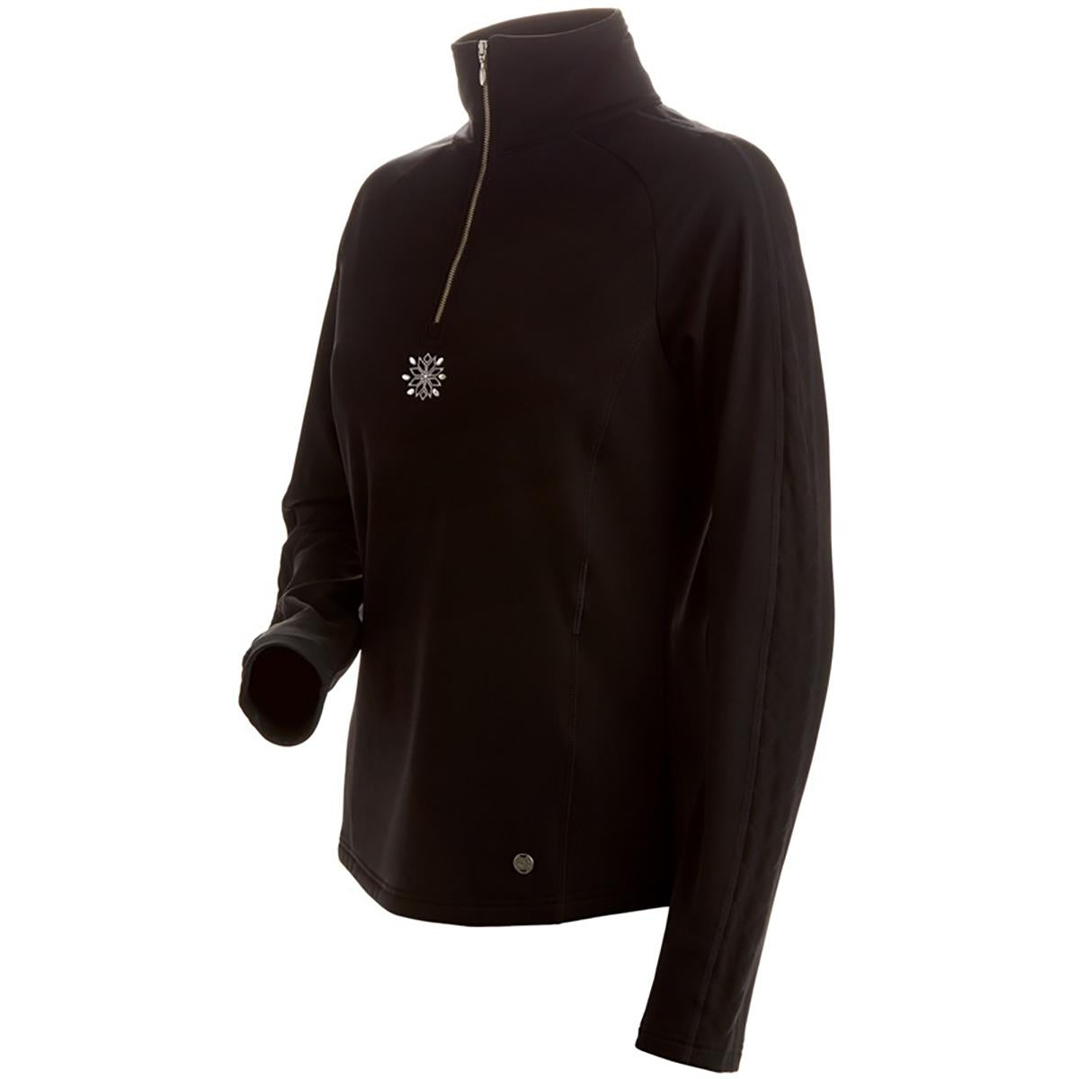 Nils Lisie 2.0 1/4 Zip Turtleneck - Women's  | Black