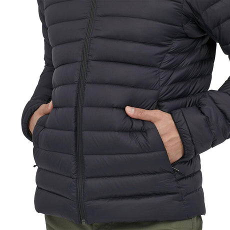 Patagonia Down Sweater Hooded Jacket - Men's  | Black
