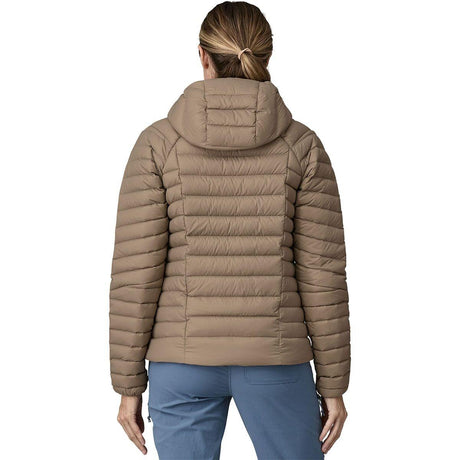 Patagonia Down Sweater FullZip Hooded Jacket - Women's  | Seabird Grey