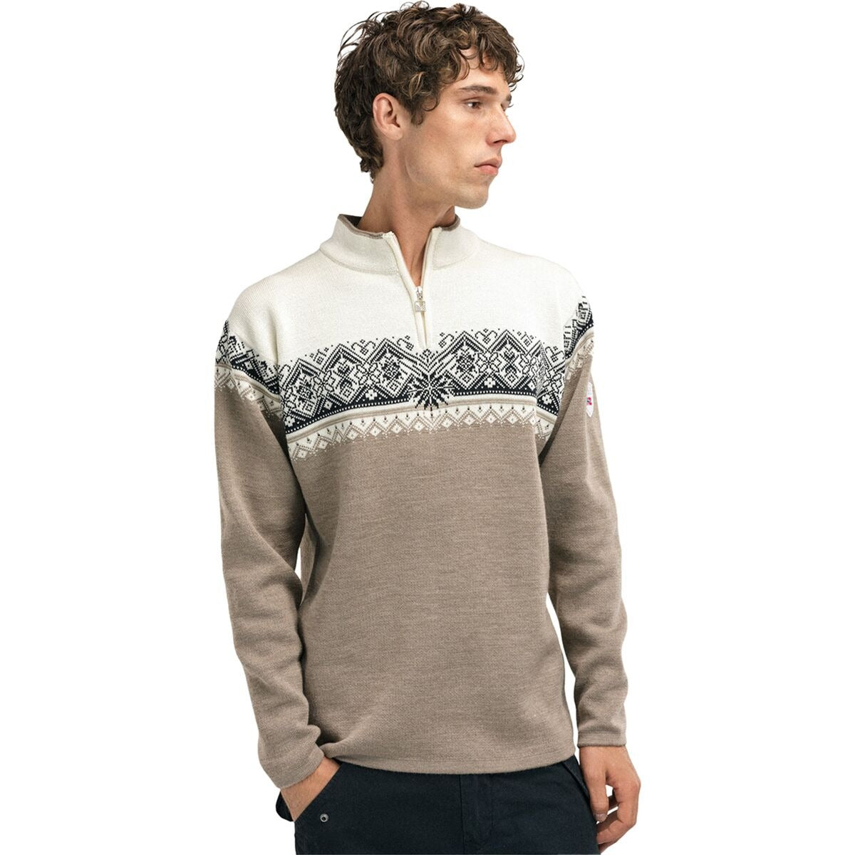 Dale of Norway Moritz Sweater - Men's  | Mountainstone/Sand