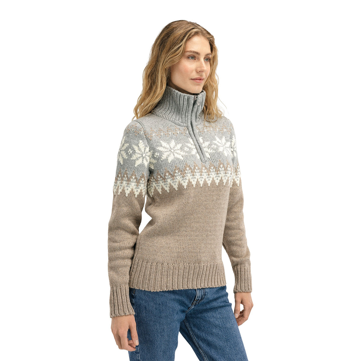 Dale of Norway Myking Sweater - Women's | Mountainstone Lightcharcoal