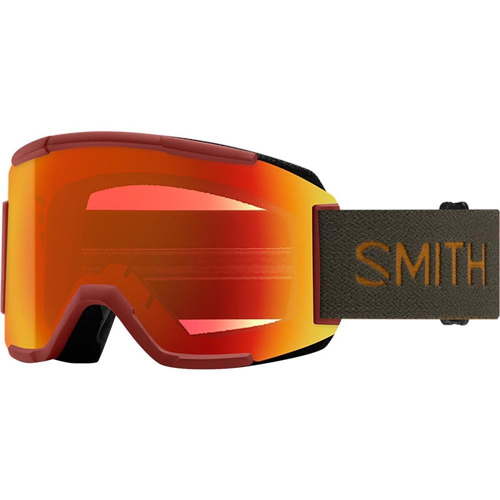 Smith Squad Goggles  | Ironwood/ChromaPop Everyday Red Mirror