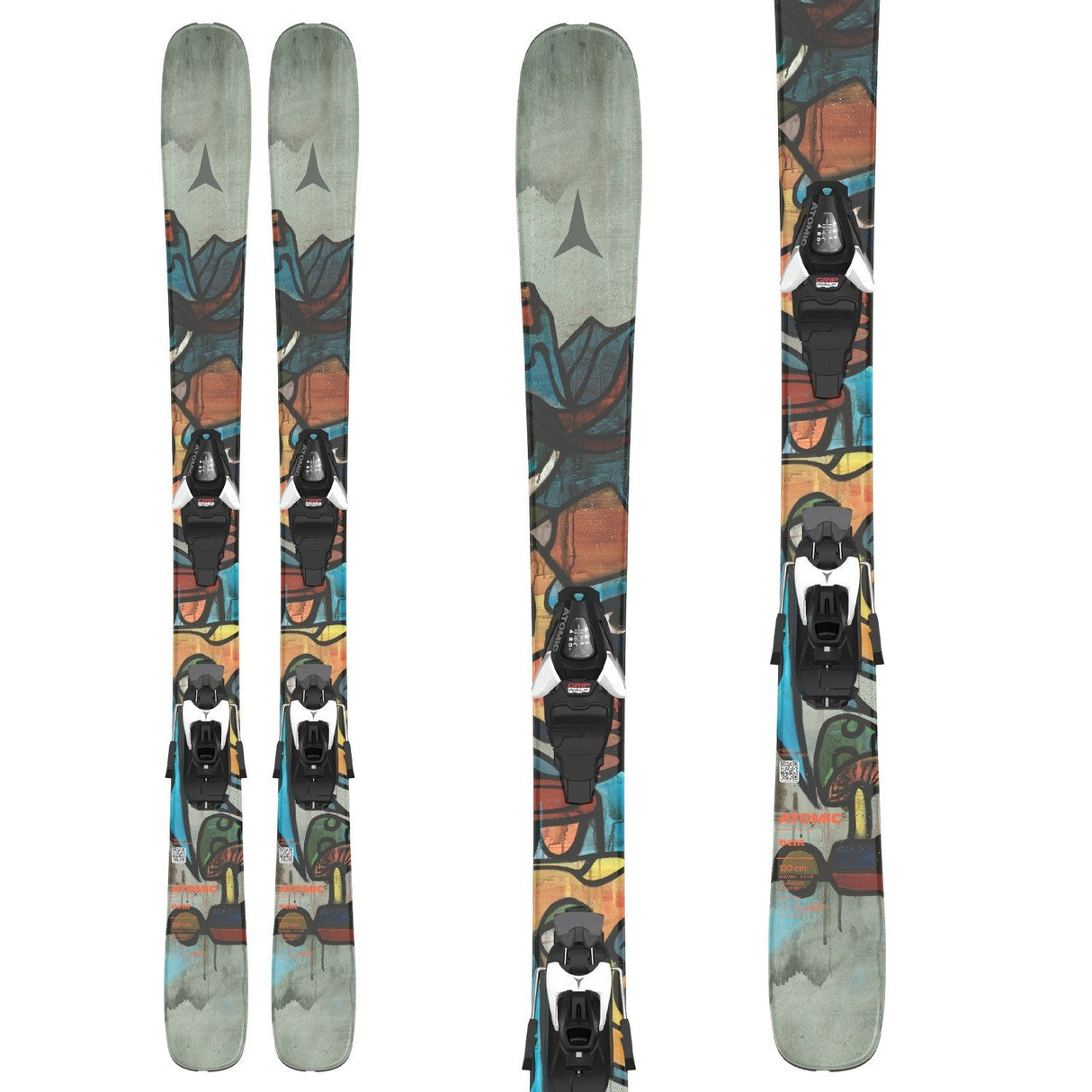 Atomic Bent Jr 110-130 Ski + C 5 GW Binding - 2026 - Kids' | One Color