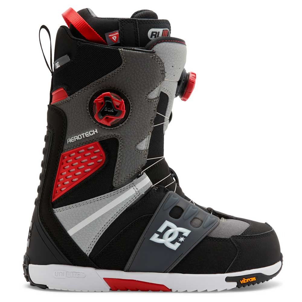 DC Phantom Snowboard Boot | Black/Grey/Red
