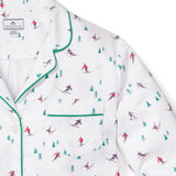 Petite Plume Après Ski Pajama Set - Women's | White