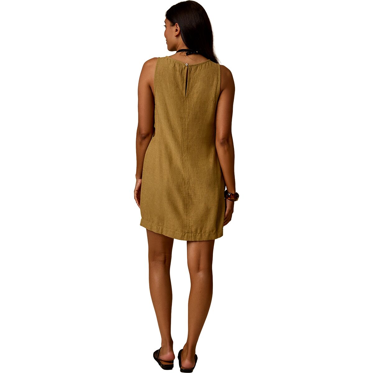 Carve Designs Scottie Linen Dress - Women's | Golden Chambray